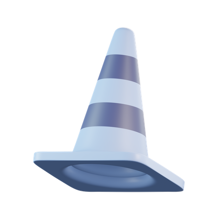 Cone de tráfego  3D Icon