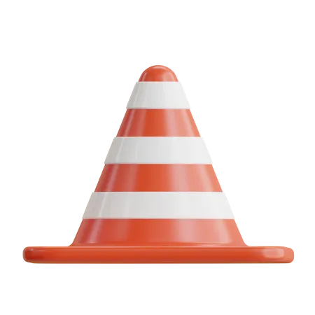 Cone de tráfego  3D Icon