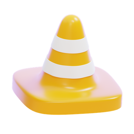 Cones de tráfego  3D Icon