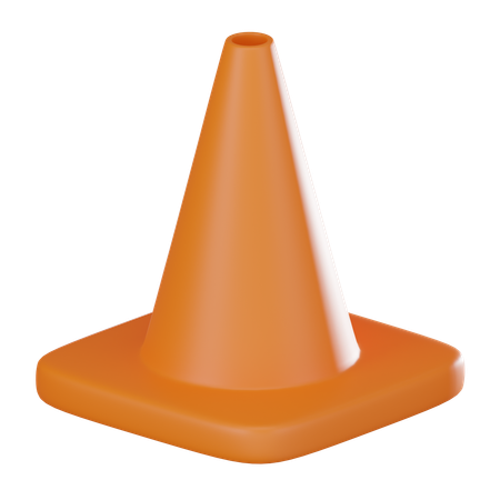 Cone de treinamento  3D Icon