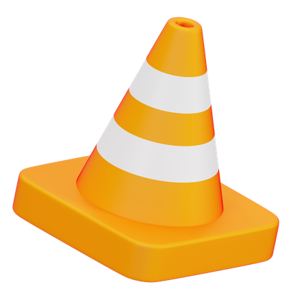 Cone de treinamento  3D Icon