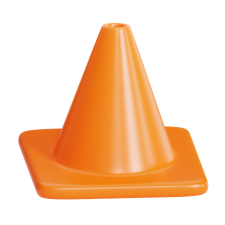 Cone de treinamento  3D Icon