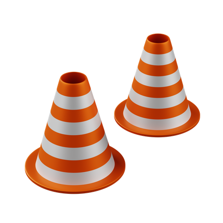 Cone de estrada  3D Icon