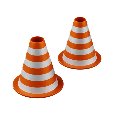 Cone de estrada  3D Icon