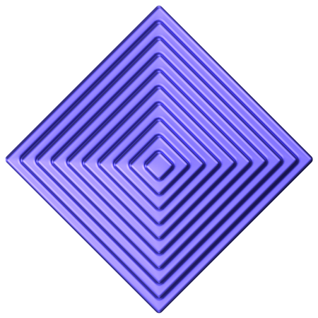 Forma abstrata de cone  3D Icon