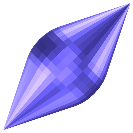 Forma abstrata de cone  3D Icon