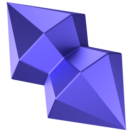 Forma abstrata de cone  3D Icon