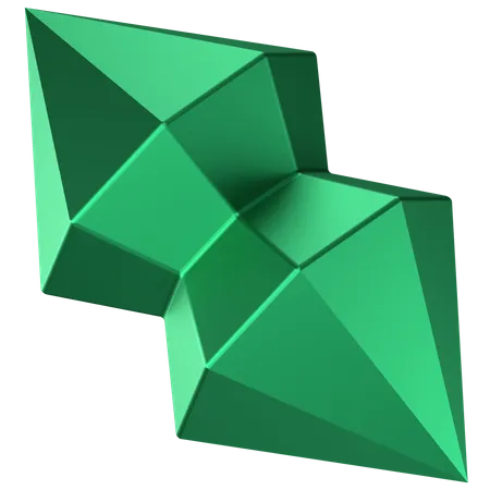 Forma abstrata de cone  3D Icon