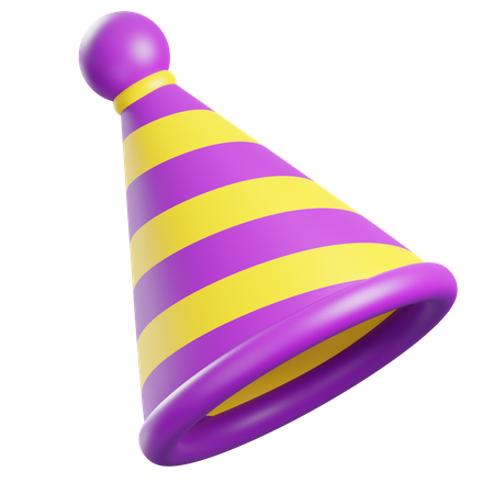 Cone Hat  3D Icon