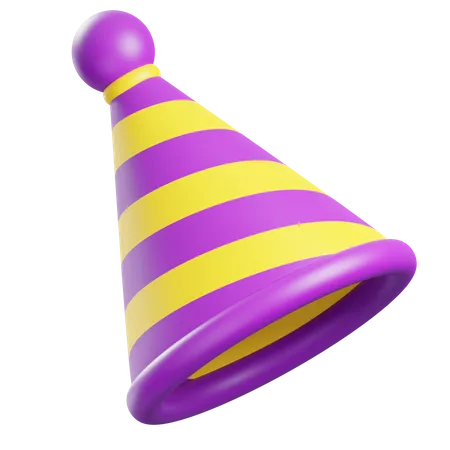 Cone Hat  3D Icon