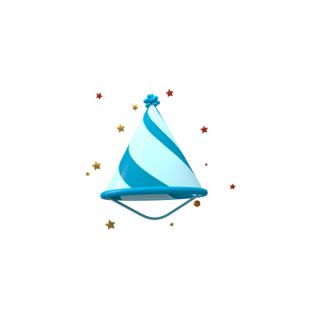 Cone Hat  3D Icon