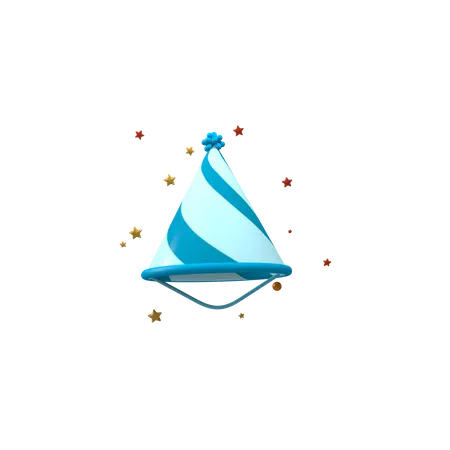 Cone Hat  3D Icon