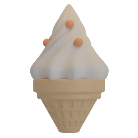 Cone Icecream  3D Icon