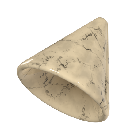 Cone Marble  3D Icon