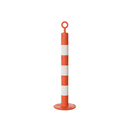 3 D Traffic Cone Construction 3D Icon