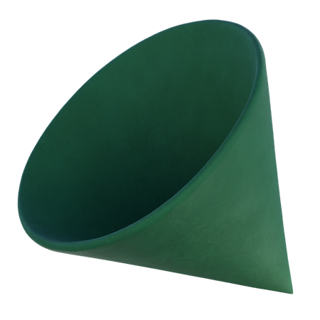 Cone Shape  3D Icon