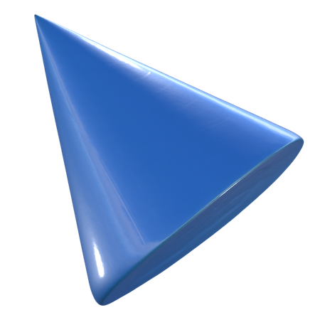 Cone Shape  3D Icon