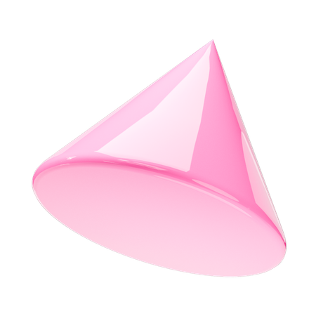 Cone Shape  3D Icon