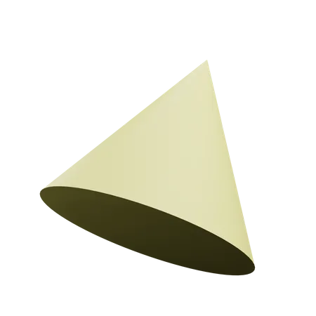 Cone Shape  3D Icon