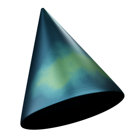 Cone Shape  3D Icon