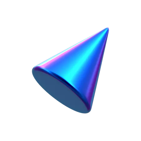 Cone Shape  3D Icon