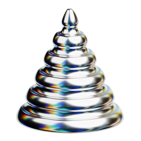 Cone Shape  3D Icon