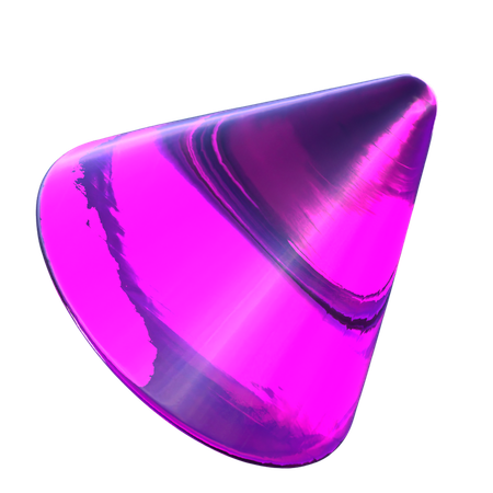 Cone Shape  3D Icon