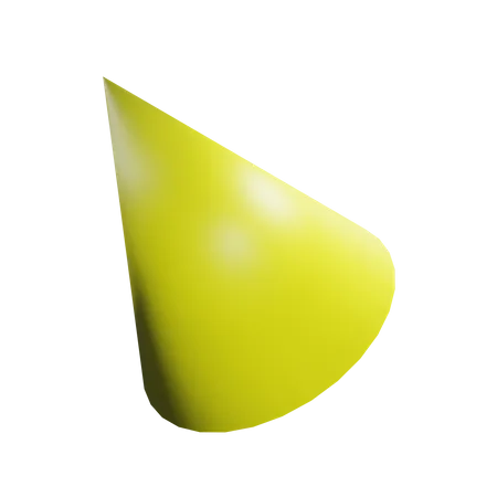 Cone Shape  3D Icon