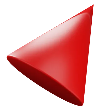 Cone Shape  3D Icon