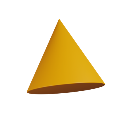 Cone shape  3D Icon