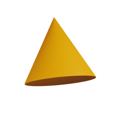 Cone shape  3D Icon