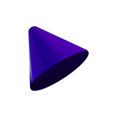 Cone Shape  3D Icon