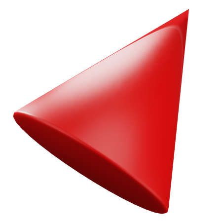 Cone Shape  3D Icon