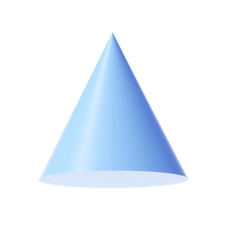 Cone Shape  3D Illustration