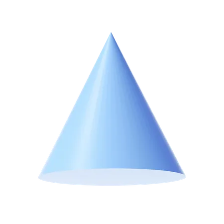 Cone Shape  3D Illustration