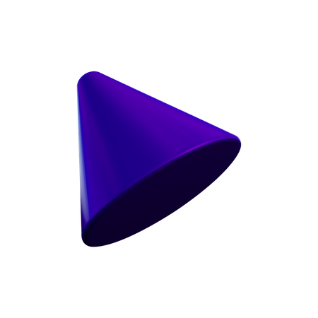 Cone Shape  3D Illustration