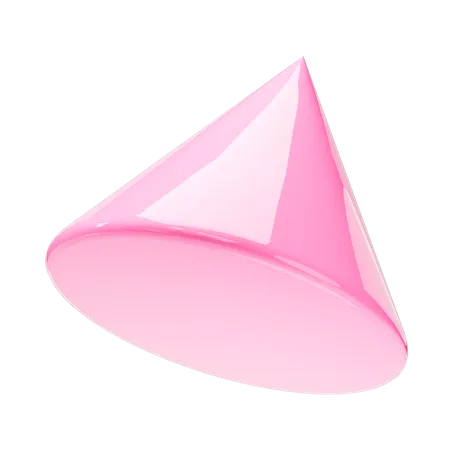 Cone Shape Icon 3D Icon