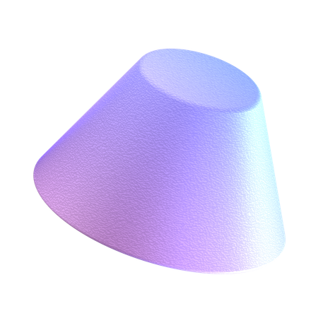 Cone truncado  3D Icon