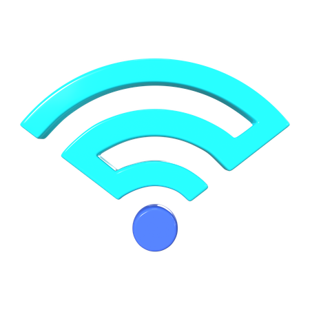 Wifi conectado  3D Icon