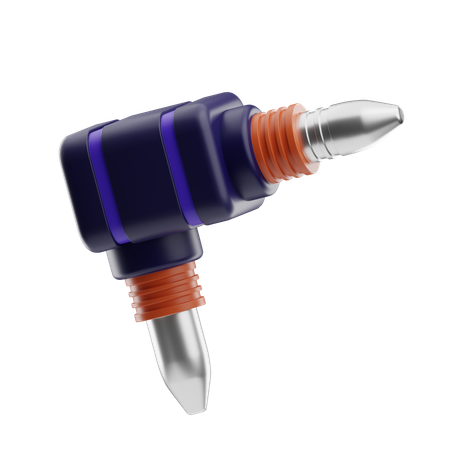 Conector de audio  3D Icon
