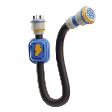 Conector de manguera exterior duradero para una fácil conexión  3D Icon