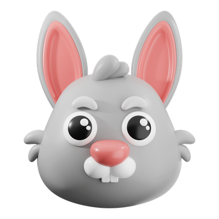 Conejo  3D Icon