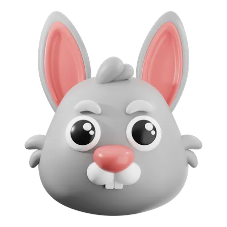 Conejo  3D Icon