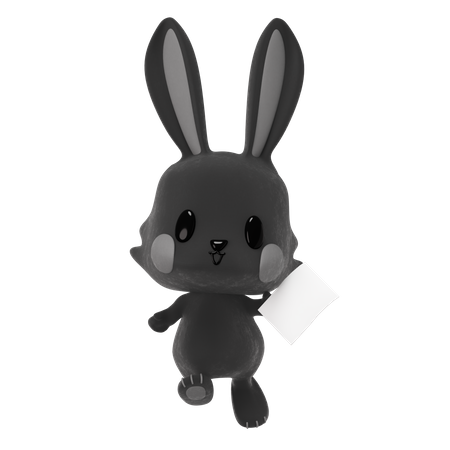 Conejo corriendo  3D Icon