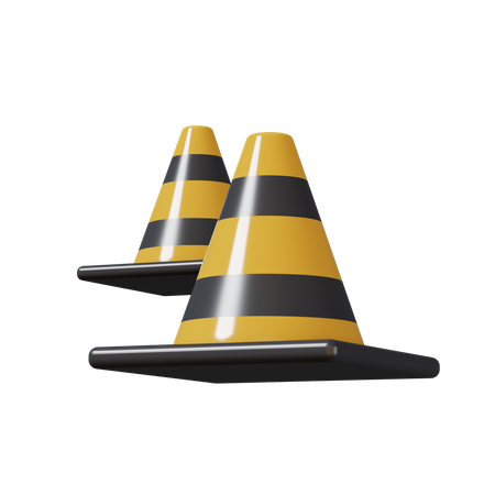 Cones  3D Icon