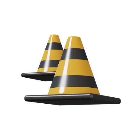 Cones  3D Icon