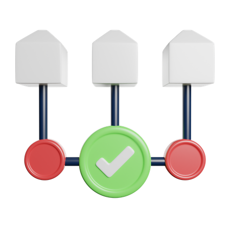 Conexão  3D Icon