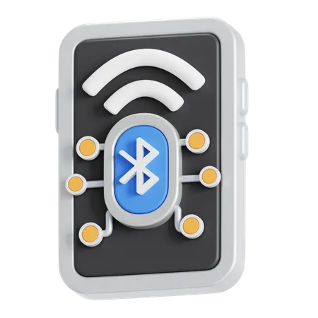 Conexão bluetooth  3D Icon