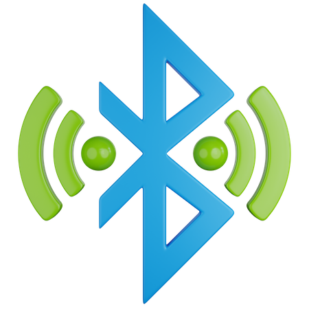 Conexão bluetooth  3D Icon