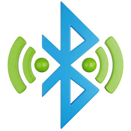 Conexão bluetooth  3D Icon